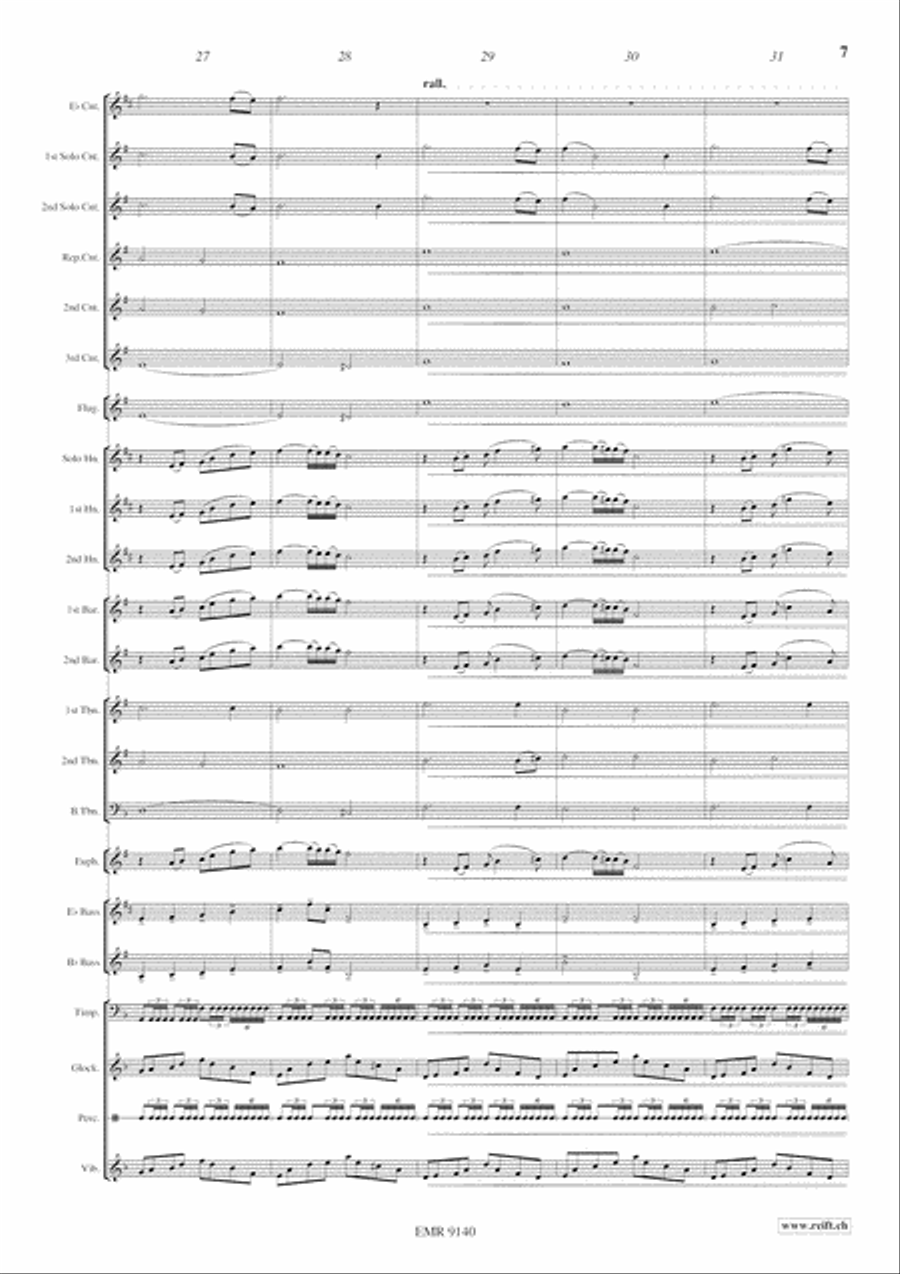 Imaginary Worlds Brass Band scores gallery preview page 8