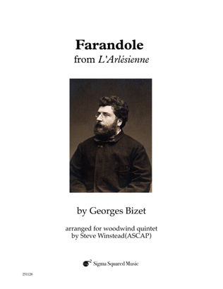 Book cover for Farandole from L'Arlesienne for Woodwind Quintet