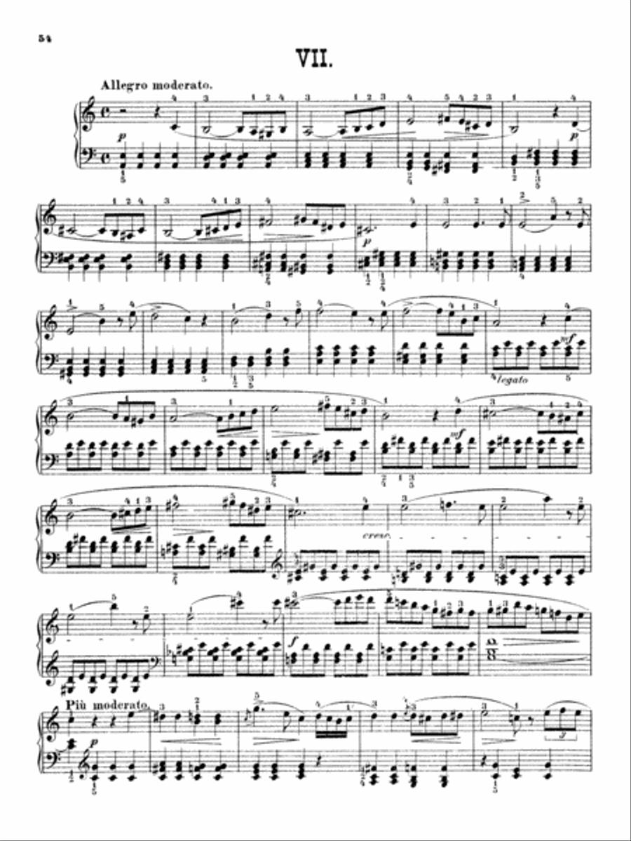 Cramer: Eleven Sontinas Piano Solo scores gallery preview page 1