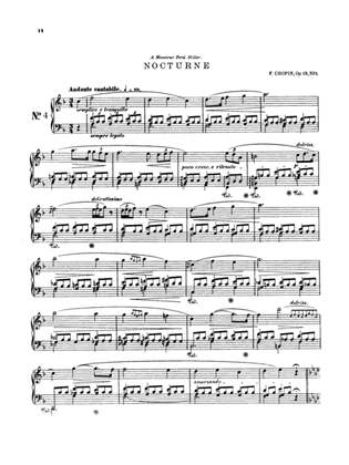 Chopin: Nocturne Op. 15, No. 1 (Ed. Franz Liszt)