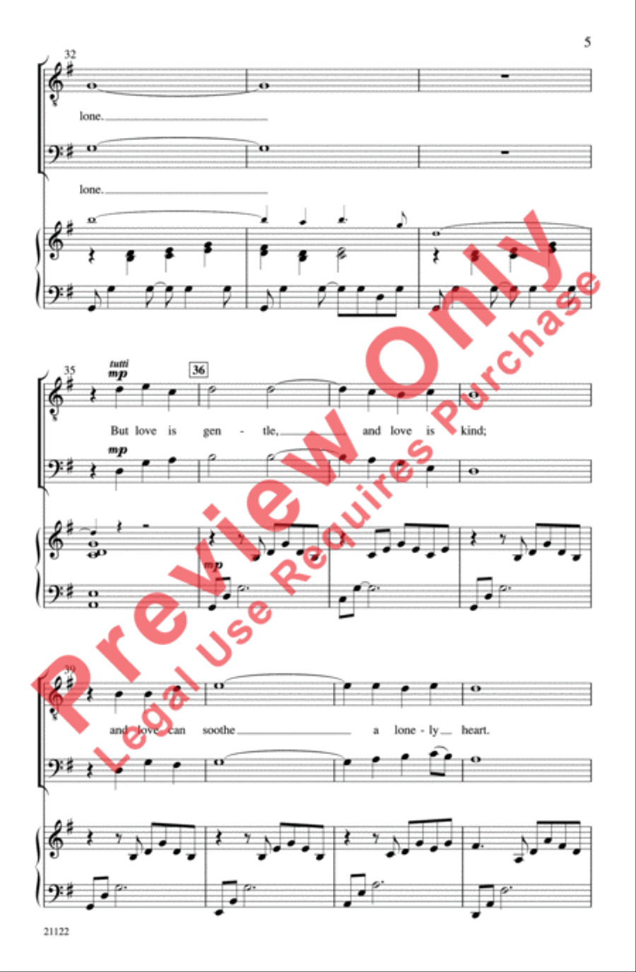 'Cross the Wide Missouri 'Cross the Wide Missouri Men's Choir scores gallery preview page 5