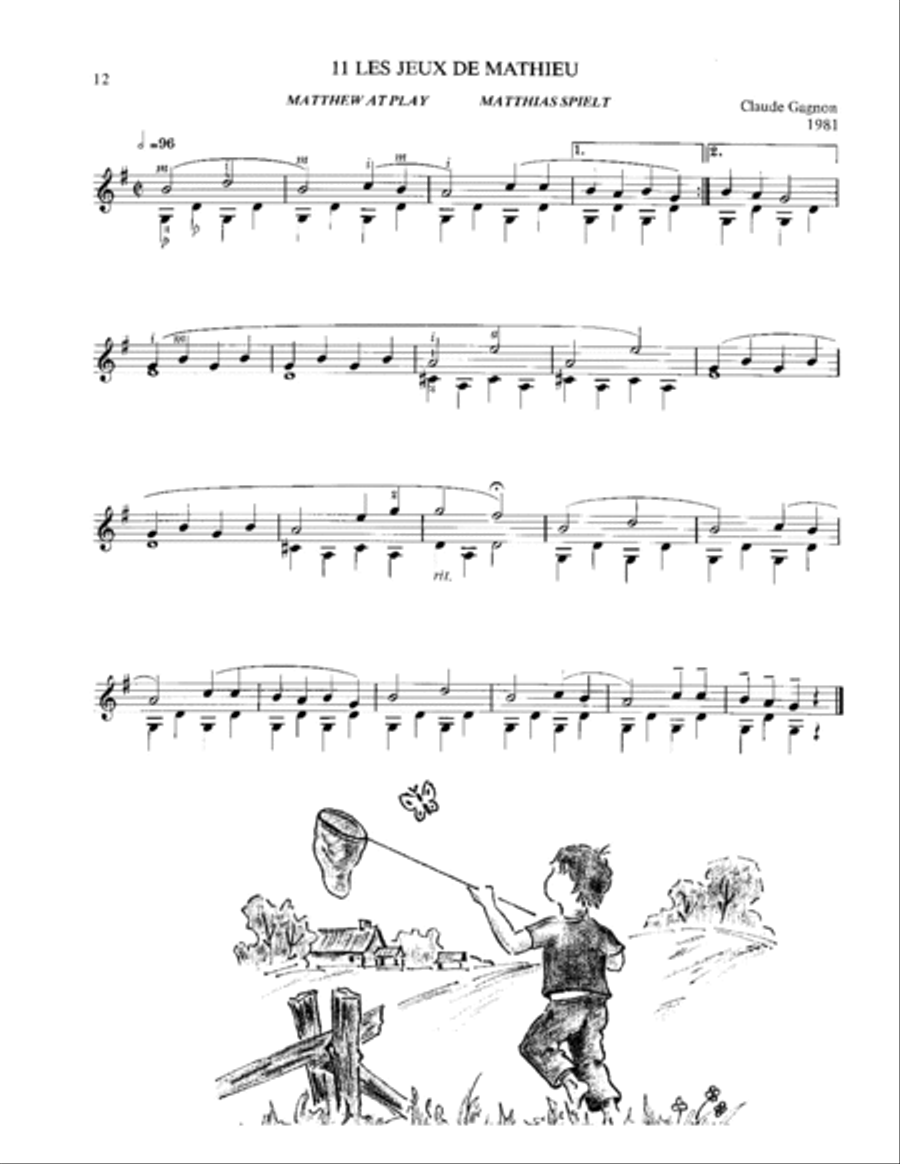 La Guitare enchantée, Vol. 2 Classical Guitar scores gallery preview page 2