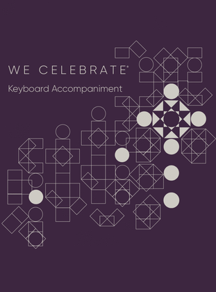 Book cover for We Celebrate Keyboard Accompaniment - Portrait Edition