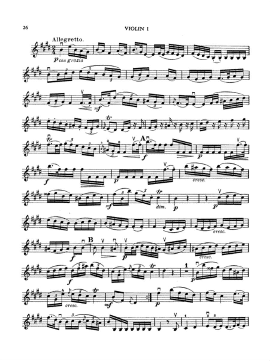 Boccherini: Nine Selected String Quartets String Quartet scores gallery preview page 2
