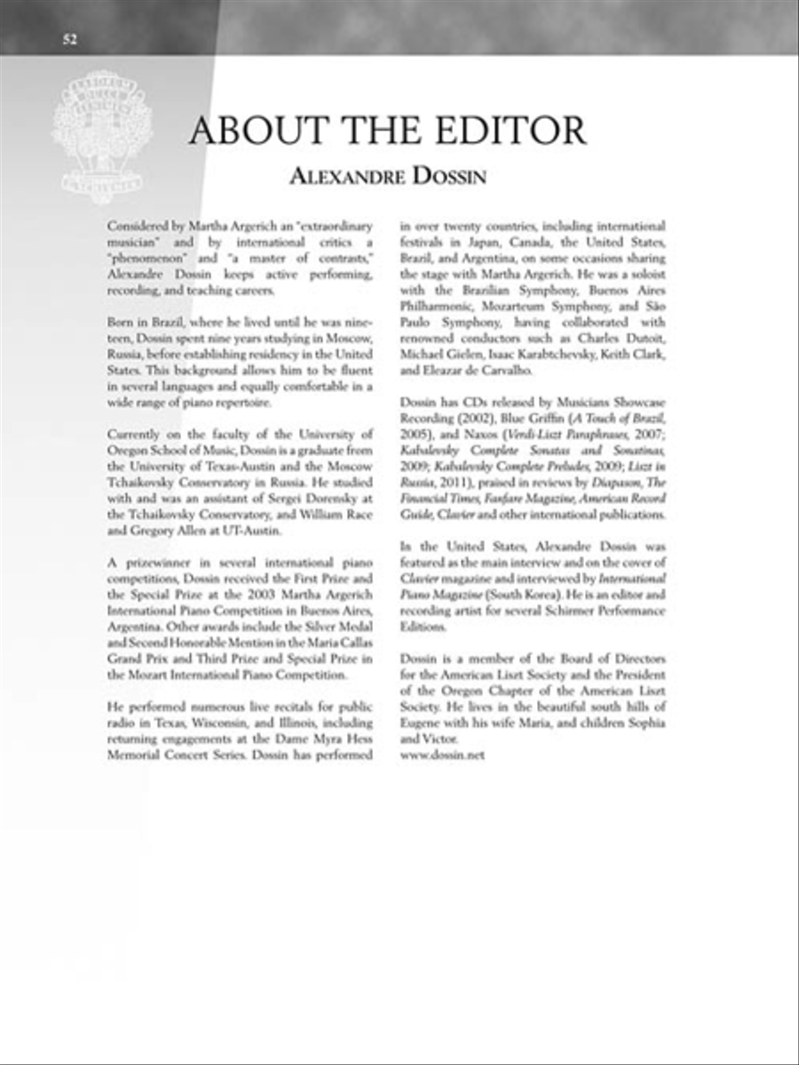 Franz Liszt – Consolations and Liebesträume Piano Solo scores gallery preview page 6
