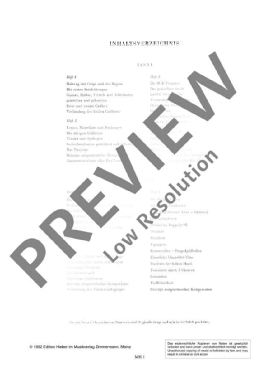 Das Geigenspiel Das Geigenspiel Violin scores gallery preview page 5