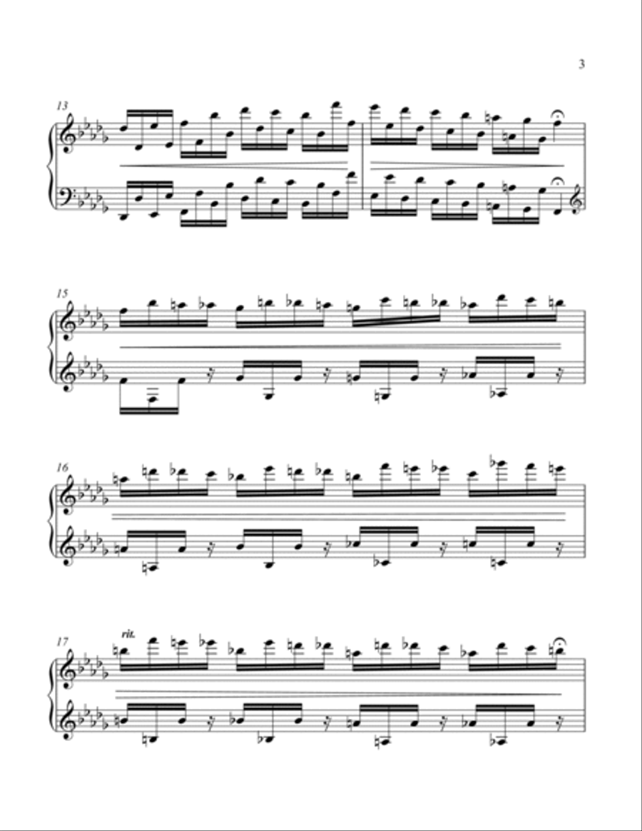 14. Impukane the Fly Piano Solo scores gallery preview page 3