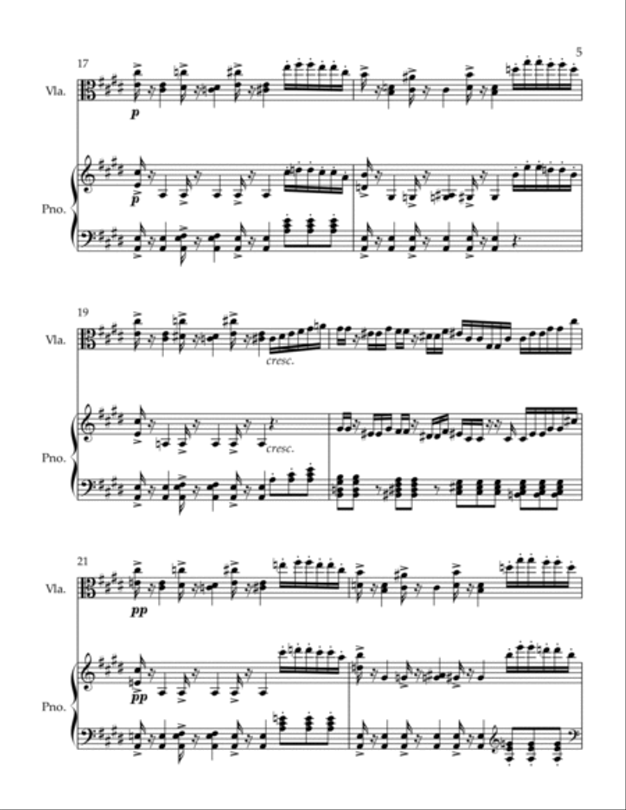 Adage Adage Viola scores gallery preview page 5