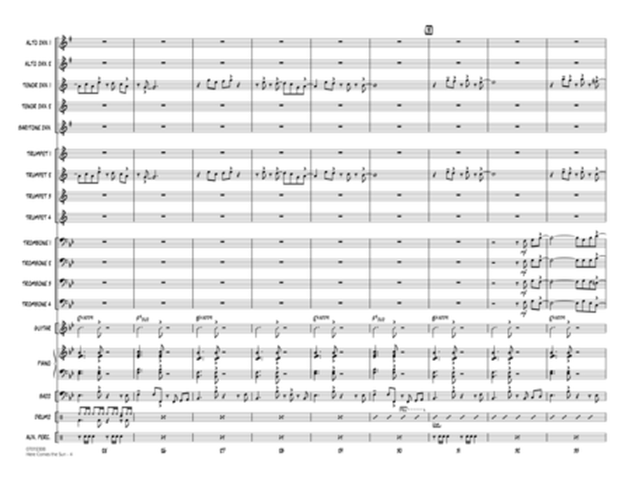 Here Comes the Sun - Conductor Score (Full Score)