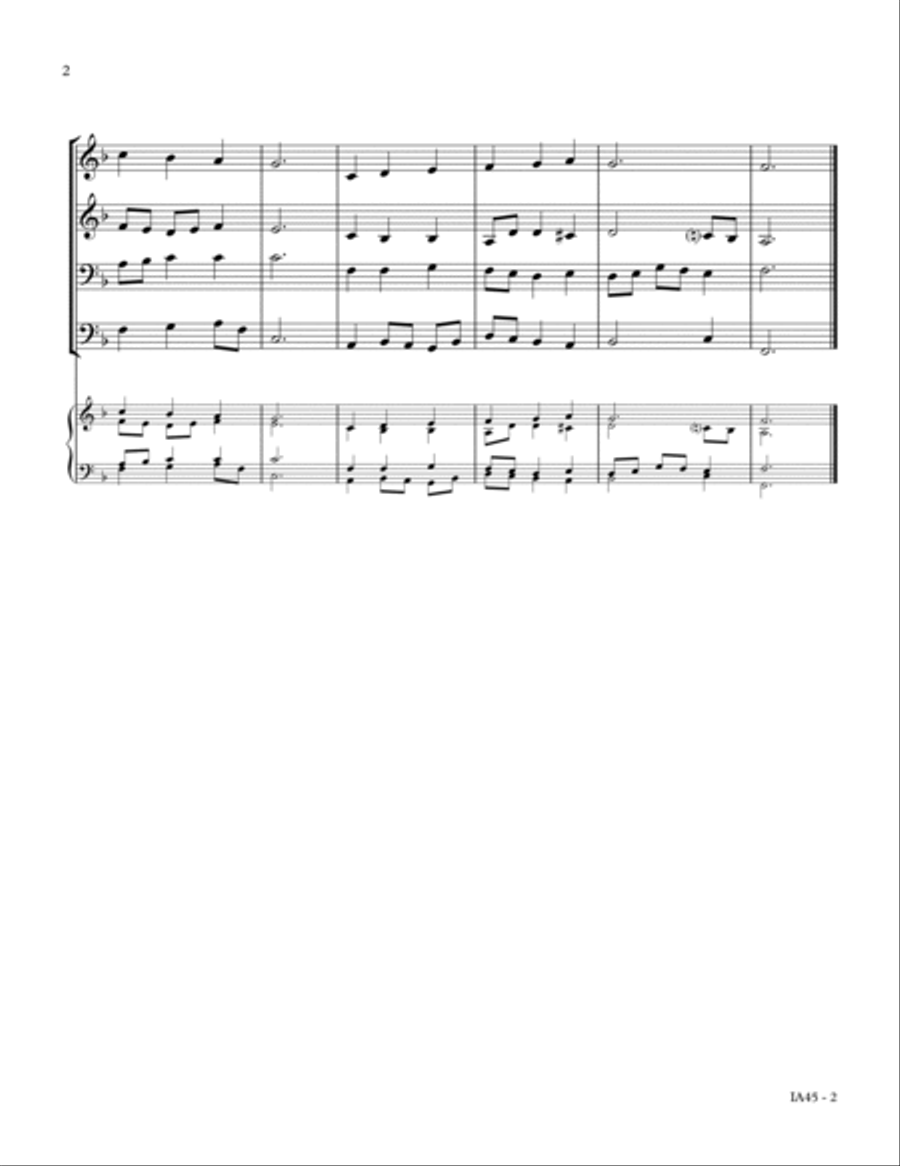 LOBE DEN HERREN LOBE DEN HERREN Small Ensemble scores gallery preview page 2