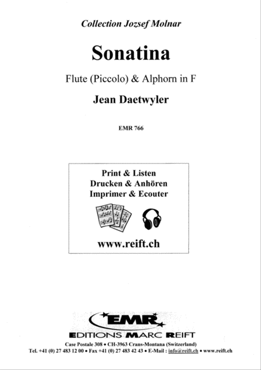 Sonatina Sonatina Flute scores gallery preview page 2
