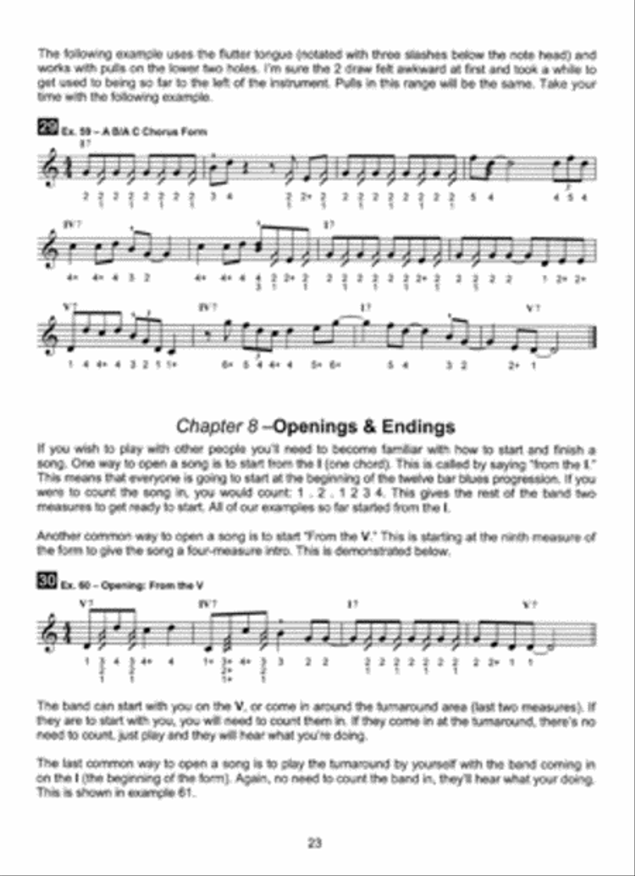 Blues Harmonica Method, Level 1 Harmonica scores gallery preview page 3