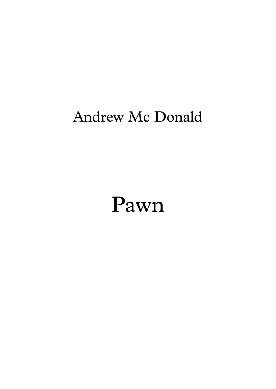 Pawn Piano, Vocal, Guitar scores gallery preview page 1