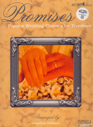 Book cover for Promises Wedding Classics for Trombone with CD