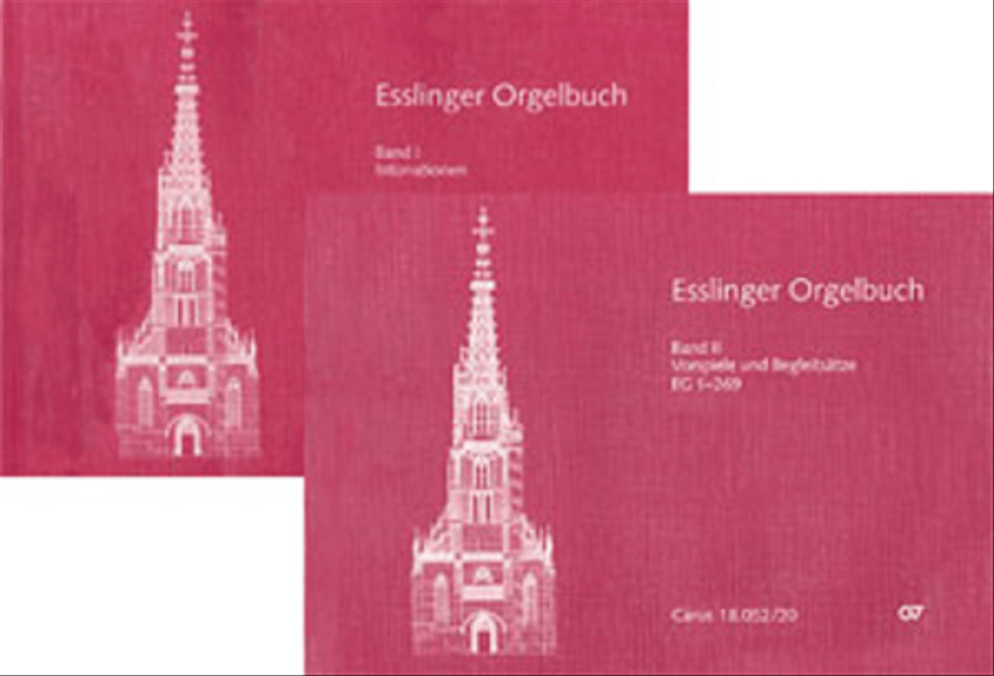 Esslinger Orgelbuch, Bd I-III Organ Solo scores gallery preview page 1