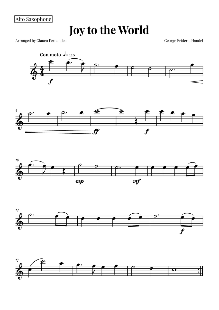Joy to the World | BEAUTIFUL Trio Woodwind Trio scores gallery preview page 2