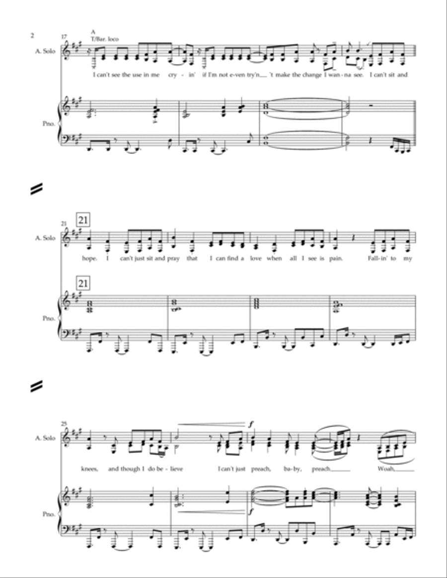 Preach Preach 4-Part scores gallery preview page 2