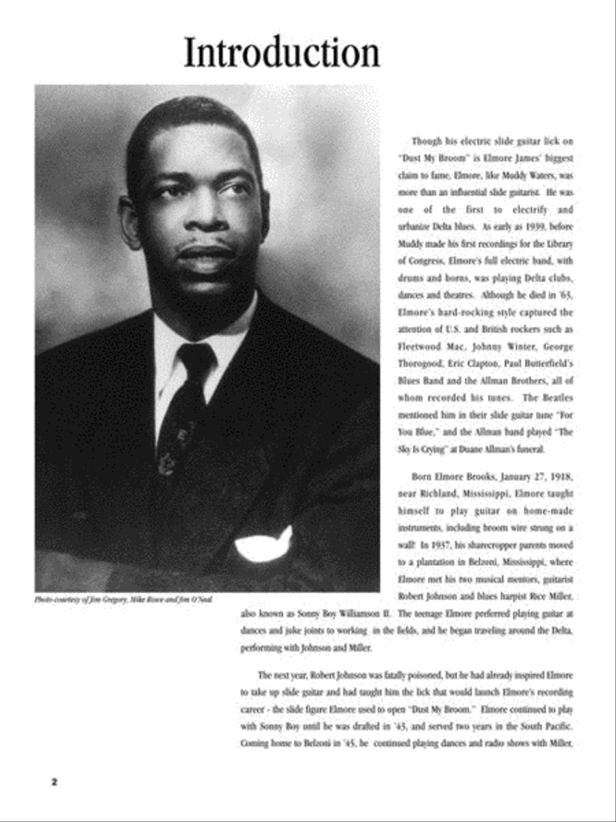 Elmore James – Master of the Electric Slide Guitar Electric Guitar scores gallery preview page 4