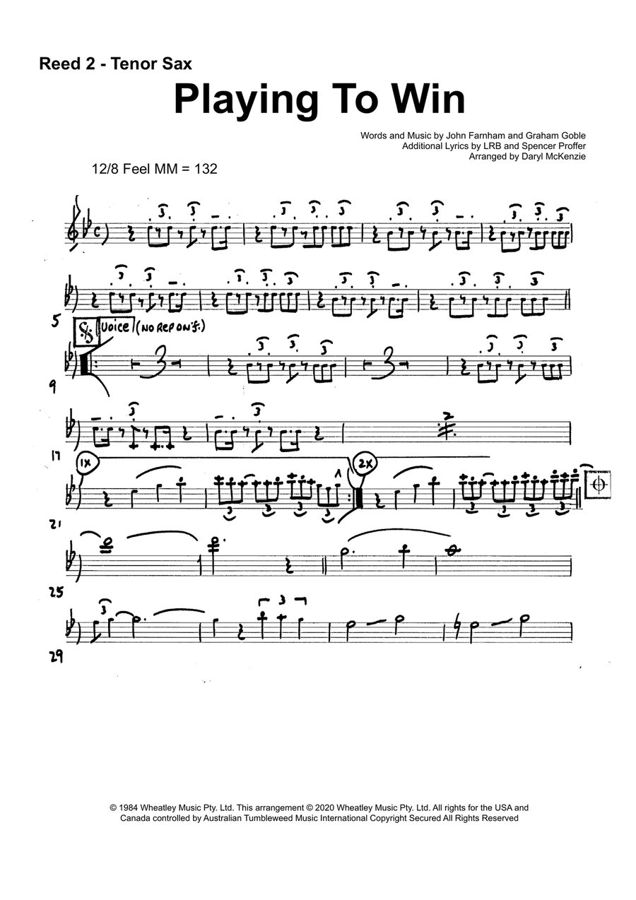 Playing To Win Large Ensemble scores gallery preview page 3