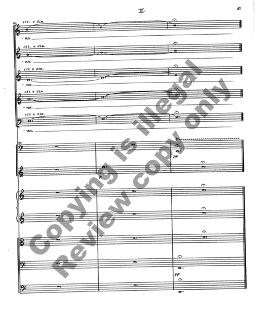 Cantata Rustica (Full/Choral Score) Choir scores gallery preview page 46