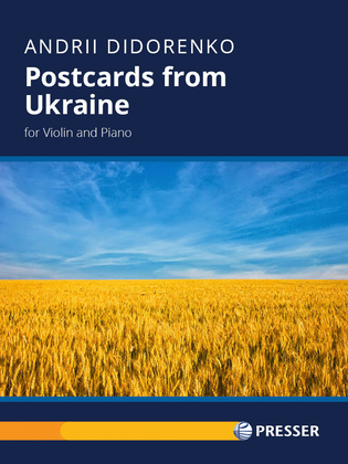 Book cover for Postcards from Ukraine