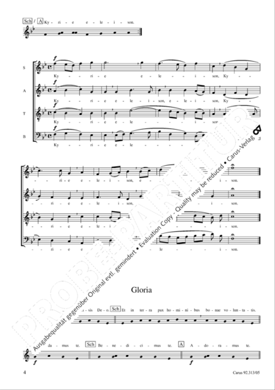 Stephanus-Messe 4-Part scores gallery preview page 5