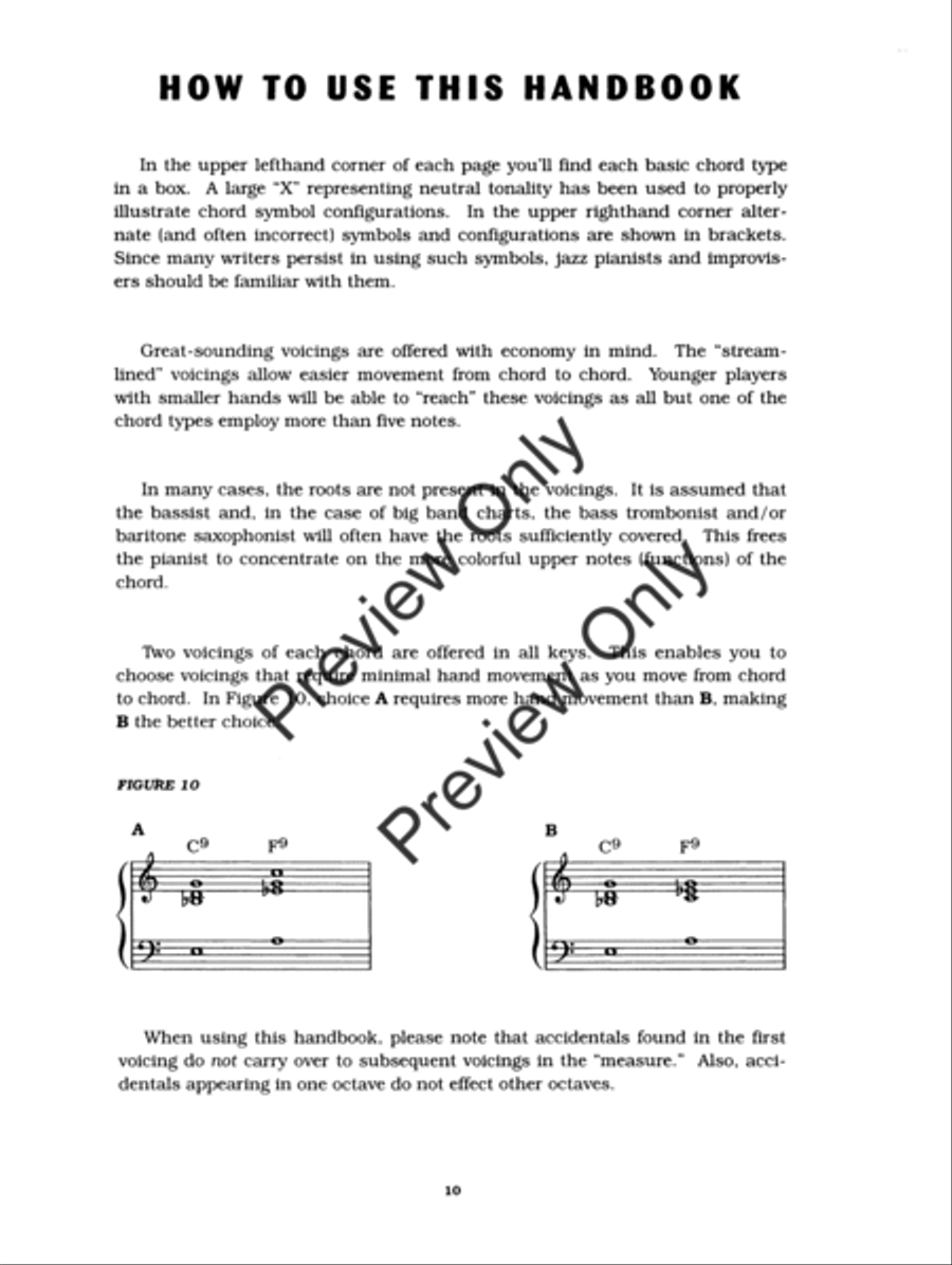 Chord Voicing Handbook, The Piano Method scores gallery preview page 13