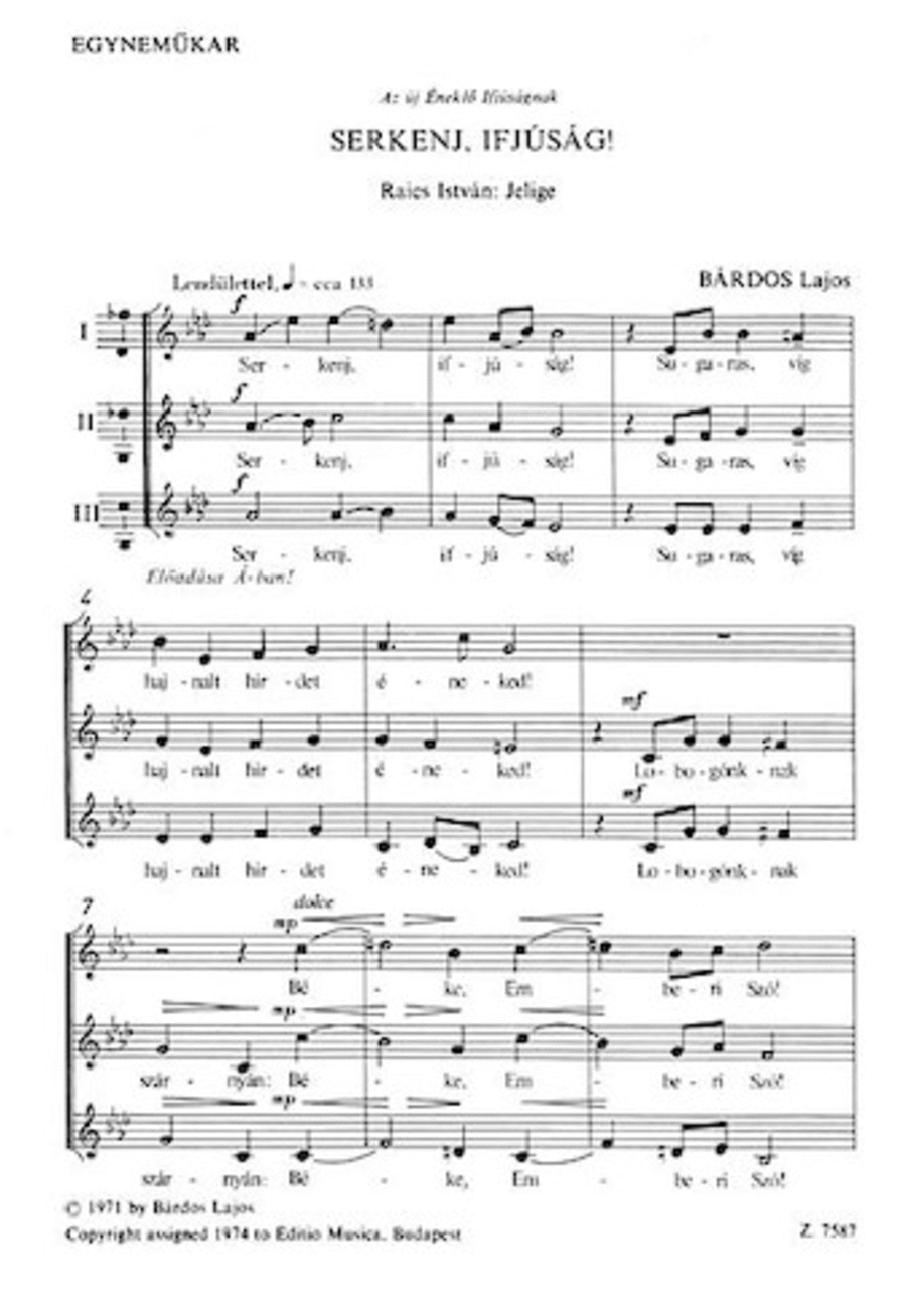Serkenj Ifj SÁg A Cappella scores gallery preview page 1