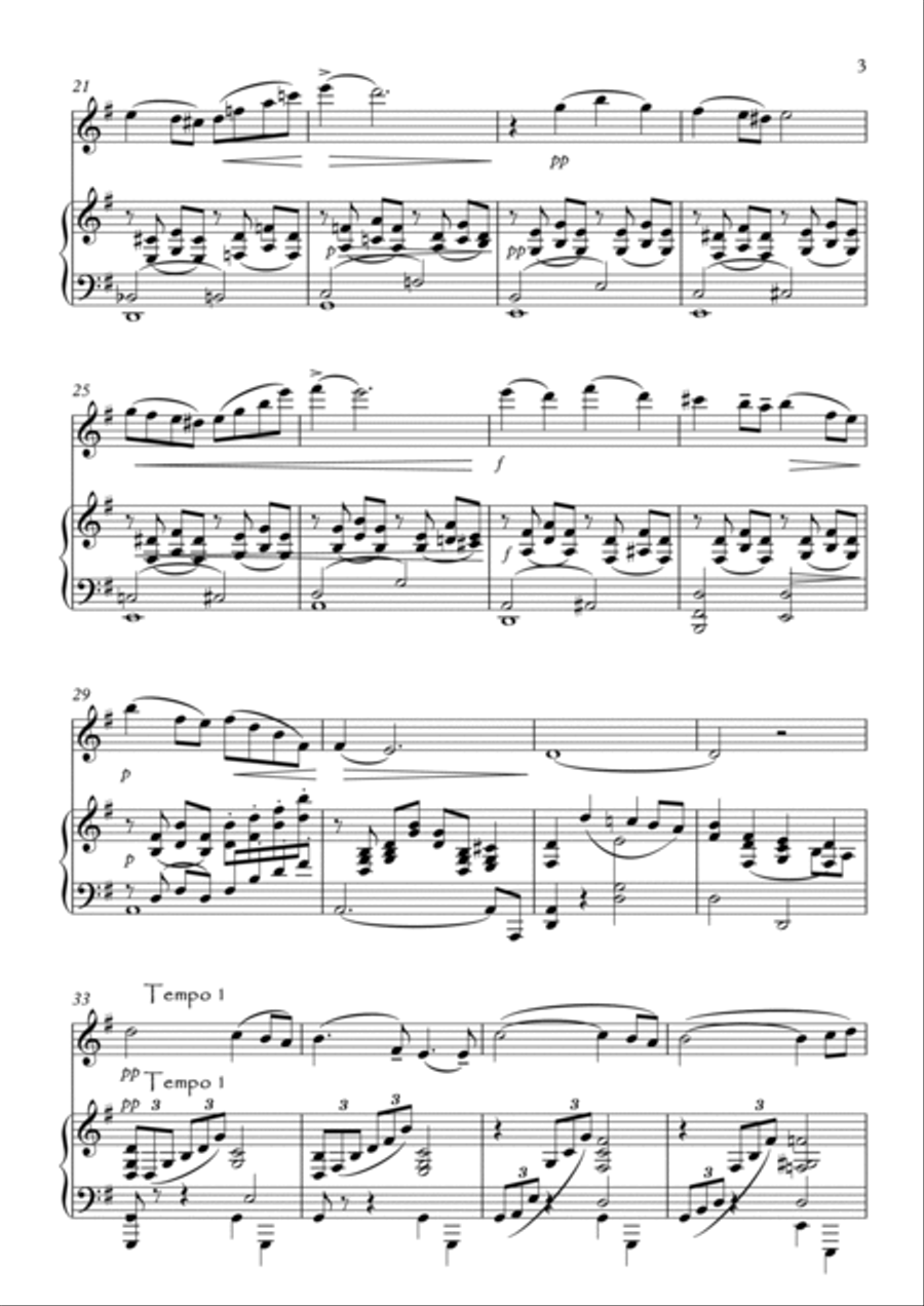 Four Short Pieces Four Short Pieces Piano scores gallery preview page 3