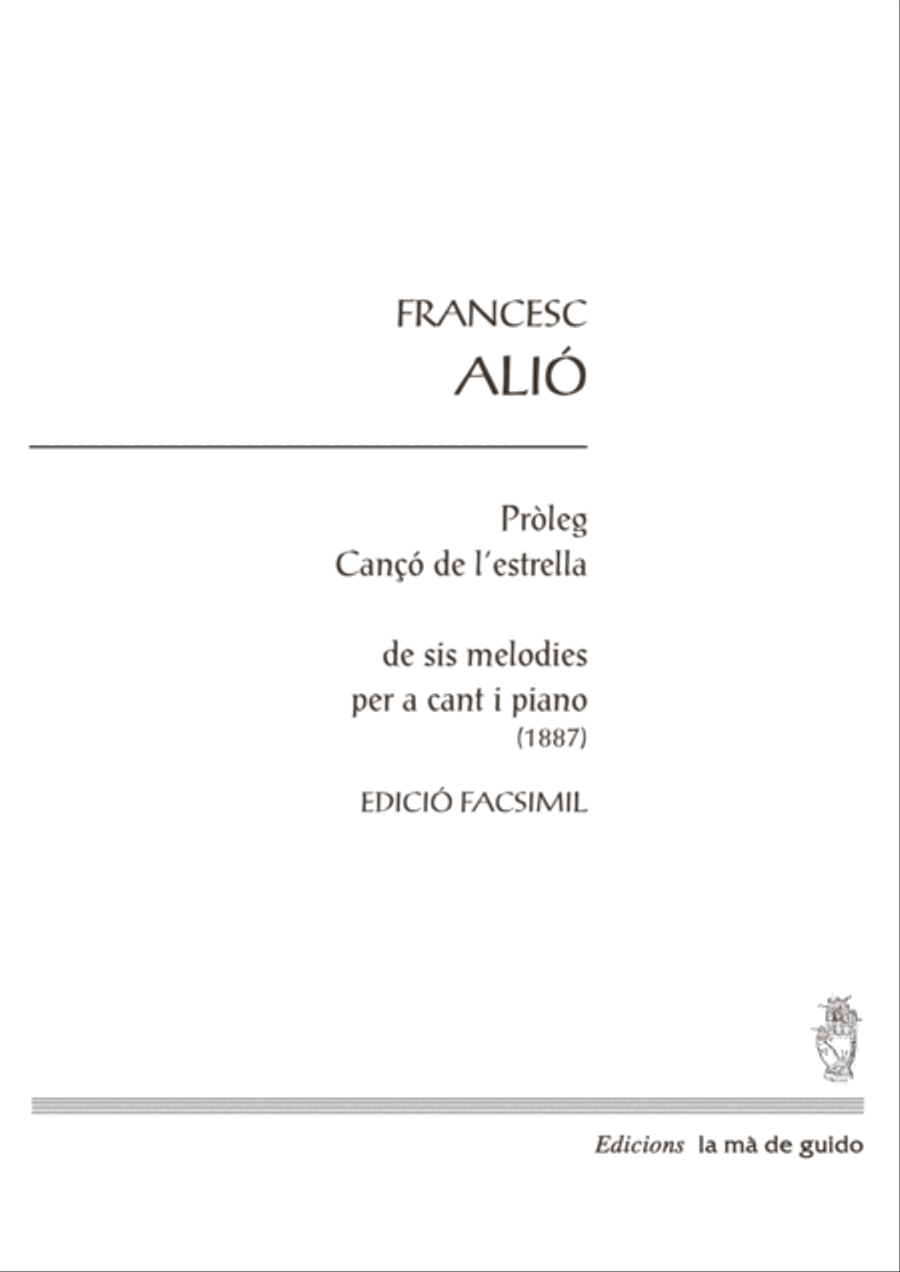 Pròleg / Cançó de l'estrella Voice scores gallery preview page 1