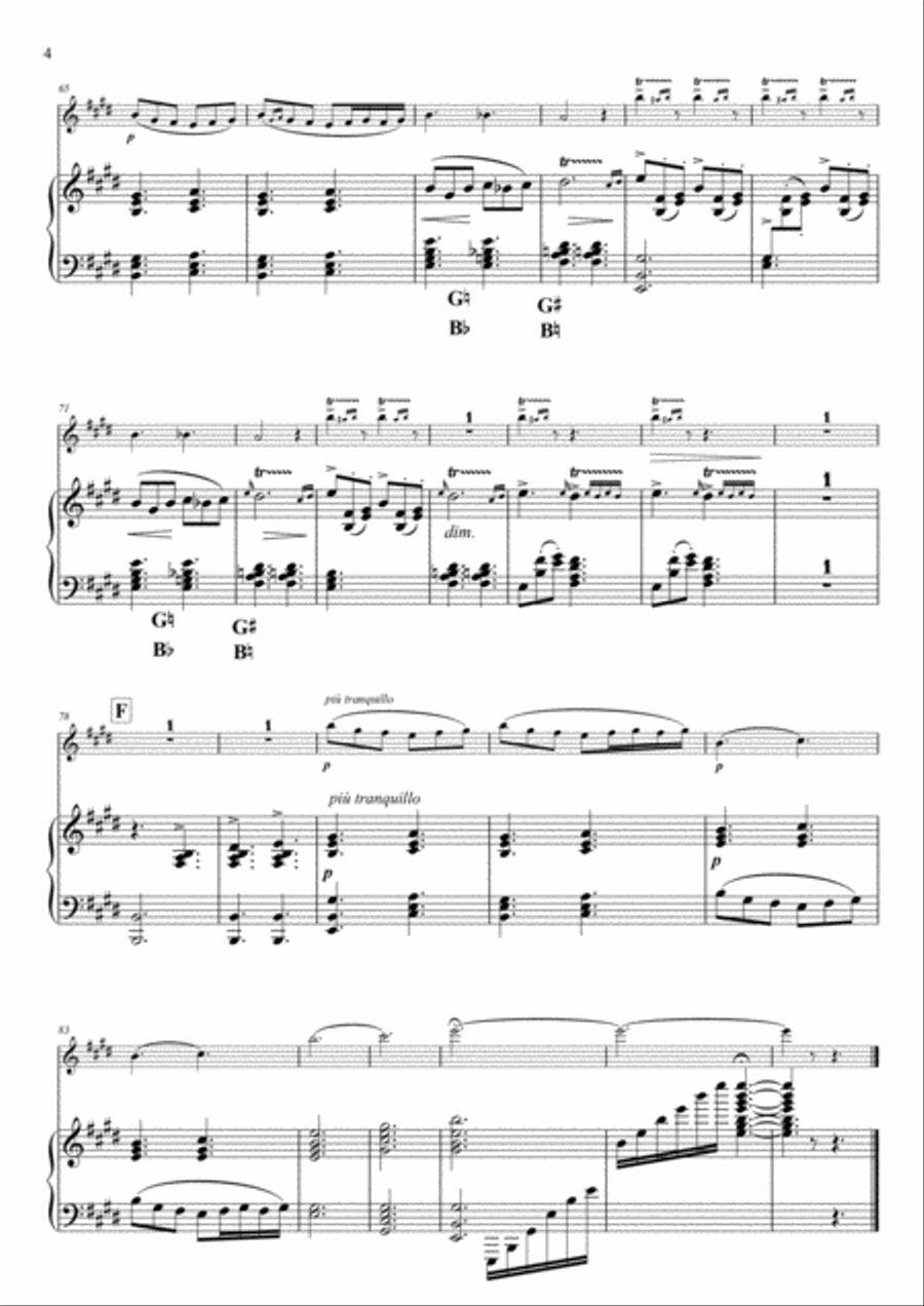 Peer Gynt Suite: Morning Mood, In the Hall of Mountain King, Solvejg's Song String Duet scores gallery preview page 6