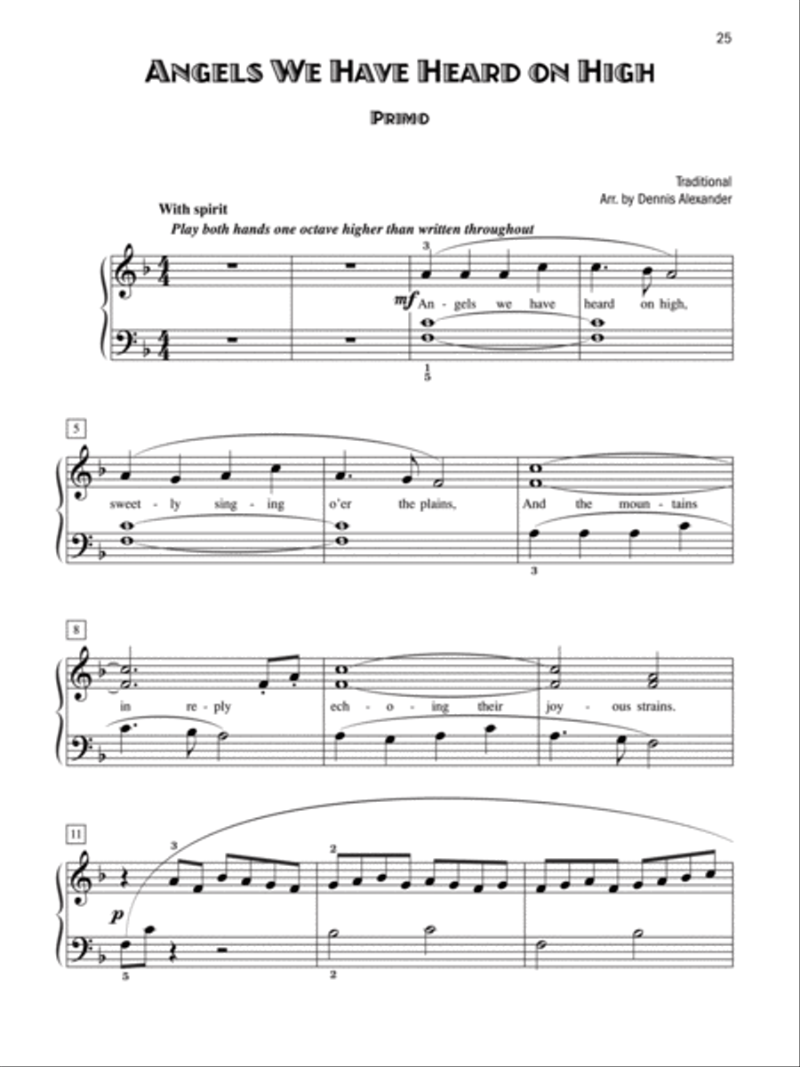 Five-Star Christmas Duets Small Ensemble scores gallery preview page 6