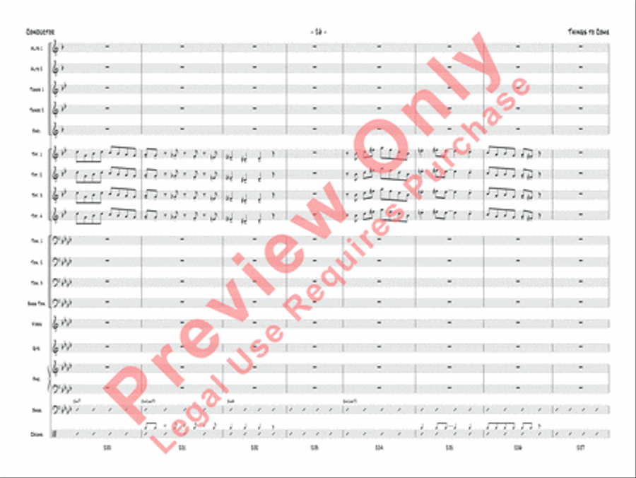 Things to Come Things to Come Jazz Ensemble scores gallery preview page 27