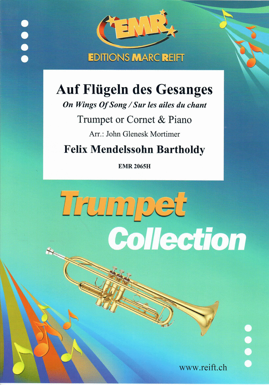 Auf Flugeln des Gesanges Auf Flugeln des Gesanges Cornet scores gallery preview page 1