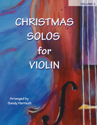 Book cover for Christmas Solos for Violin, Vol. 2