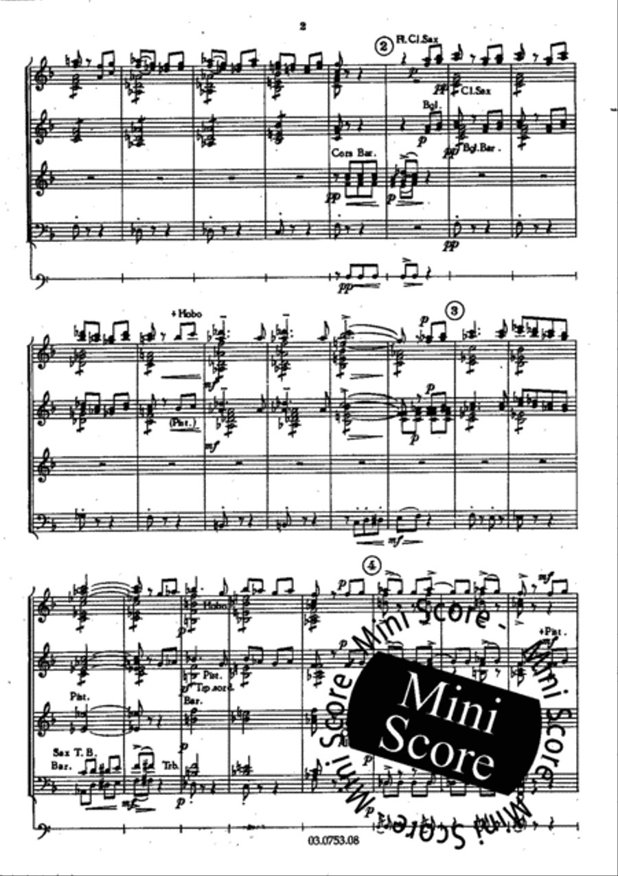Colas Breugnon Colas Breugnon Concert Band scores gallery preview page 6