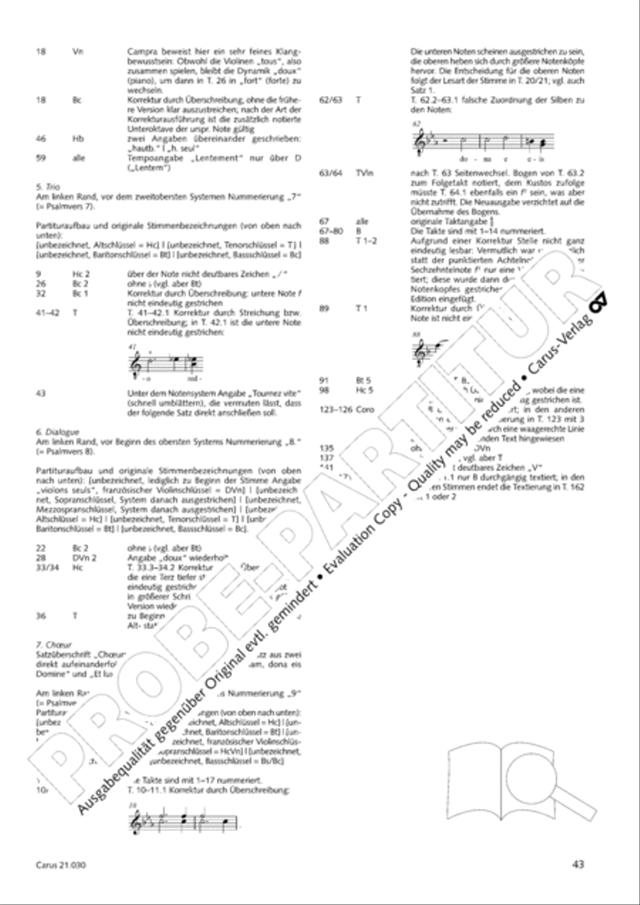 De profundis Men's Choir scores gallery preview page 44
