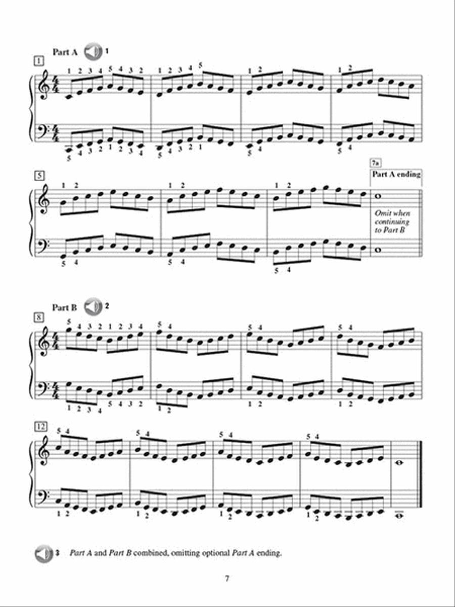 Hanon for the Developing Pianist Piano Method scores gallery preview page 4
