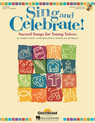 Book cover for Sing and Celebrate! Sacred Songs for Young Voices