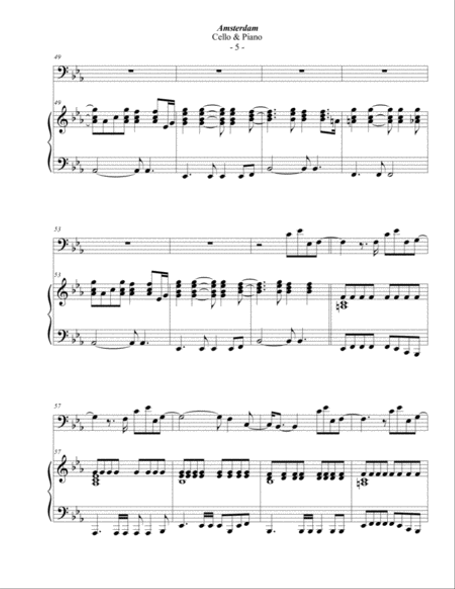 Amsterdam Piano scores gallery preview page 5