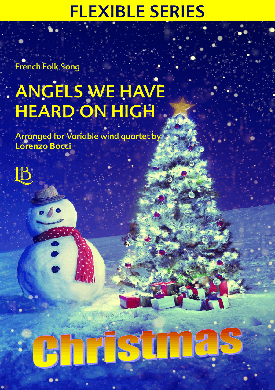 Angels We Have Heard on High Concert Band scores gallery preview page 1