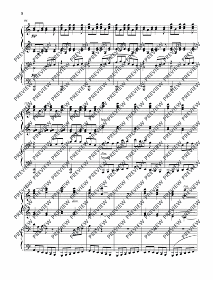 Playing with a children's song Piano Duet scores gallery preview page 9