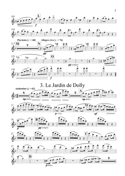 Faure 'Dolly' Suite for Chamber Orchestra - Parts image number null