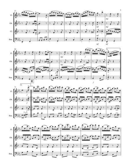 Joplin - “Elite Syncopations” (for Woodwind Quartet) image number null