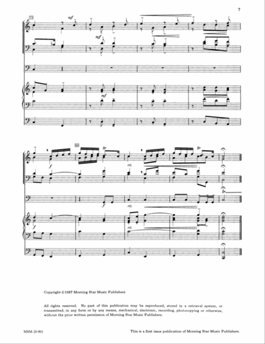 Prelude Organ scores gallery preview page 6