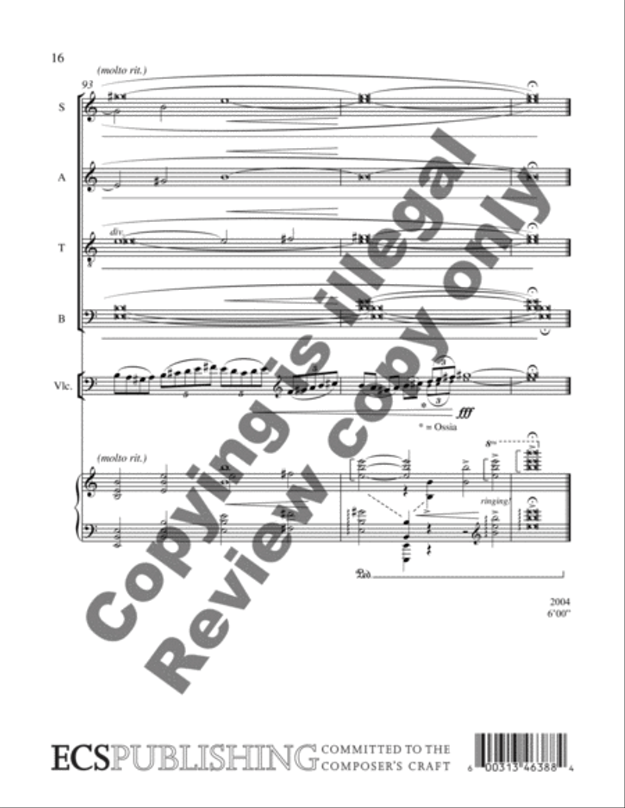 The Divine Image Divisi scores gallery preview page 7
