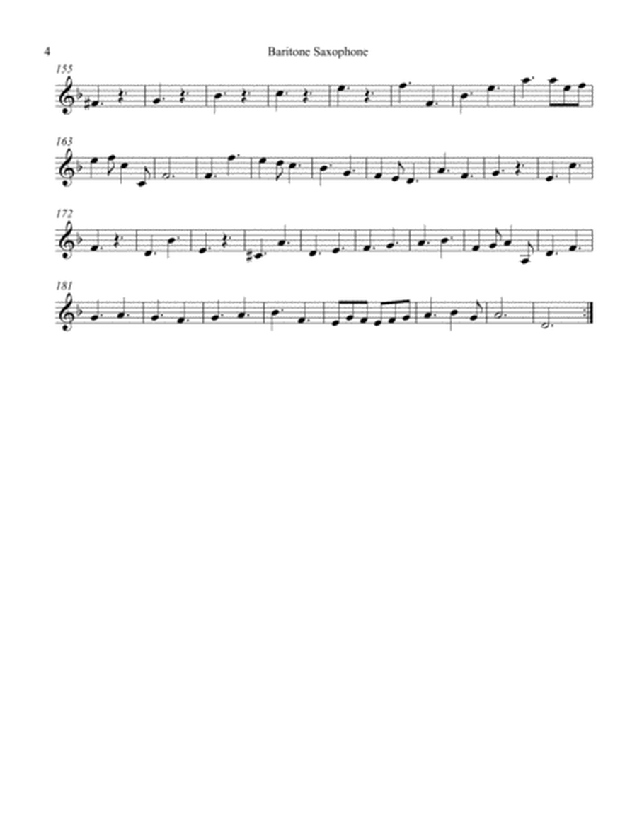 Sonata for Alto and Baritone Saxophones