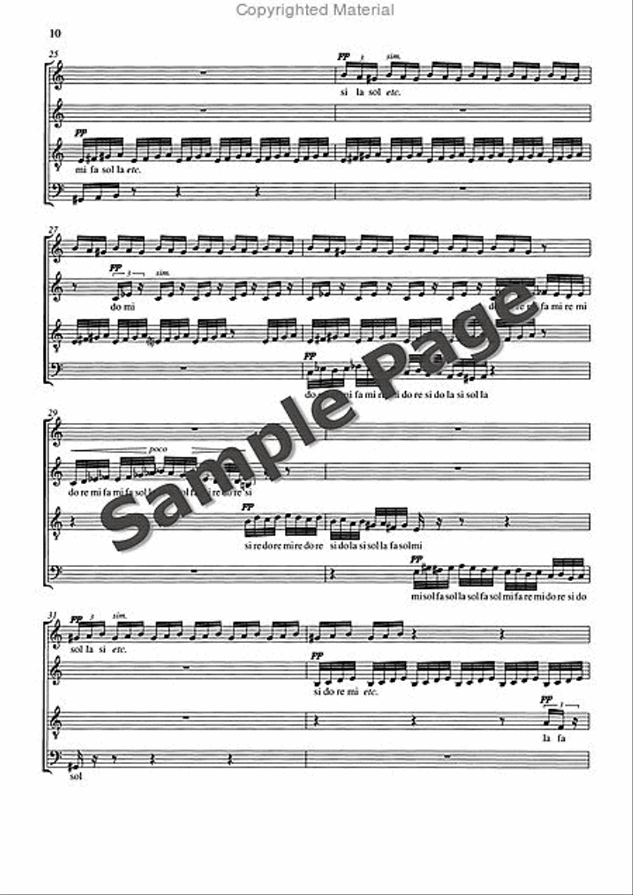 Concertino Concertino Mixed Choir scores gallery preview page 11