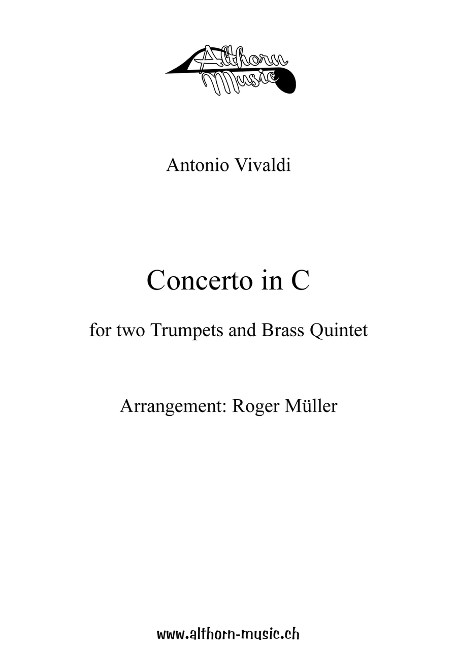 Concerto in C Brass Ensemble scores gallery preview page 1