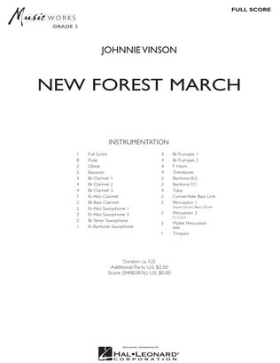 New Forest March - Full Score